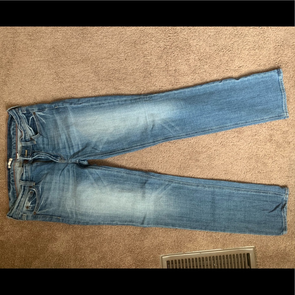 Jcrew light straight jean